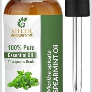 Spearmint Essential Oil - Brown and Black